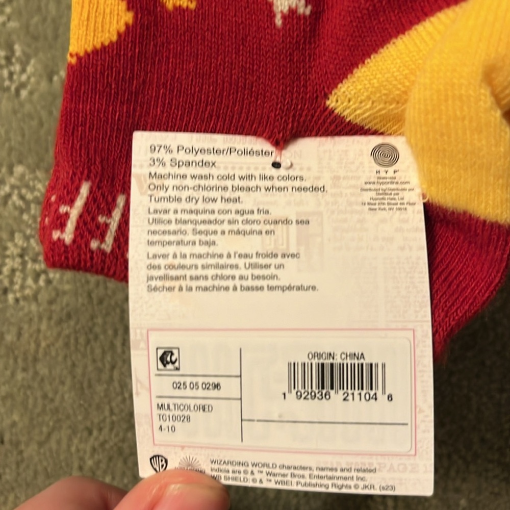 Harry Potter Socks - Picture 4 of 5